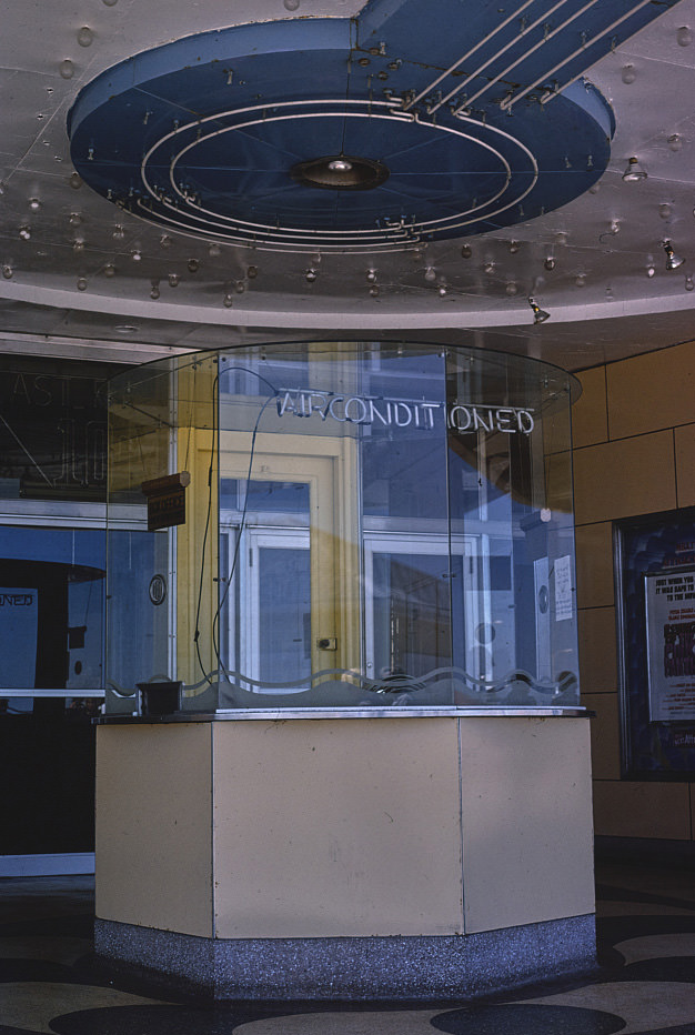 #64 Strand Theater, angle 2, Boardwalk, Wildwood, New Jersey, 1978