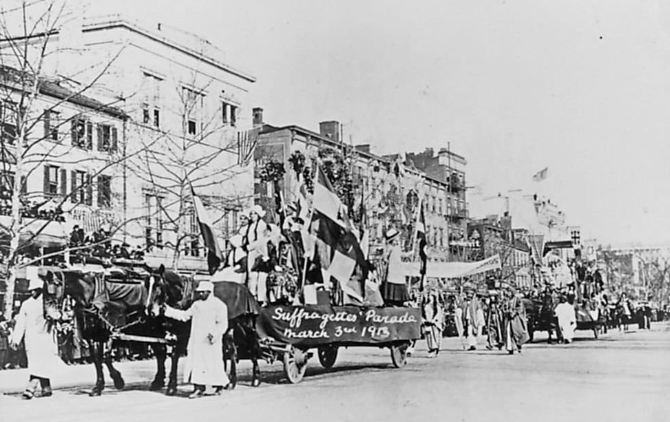 #19 Suffrage parade in Washington DC, 1913