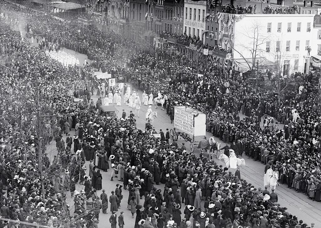 #44 Suffragette Parade in Washington, 1913