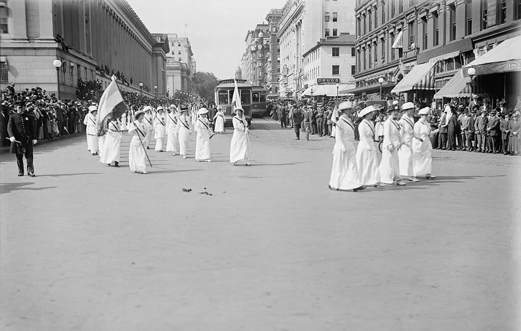 #5 Woman Suffrage Parade, Washington DC, 1913
