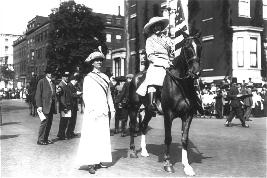 #50 Washington DC Suffrage Parade, 1913