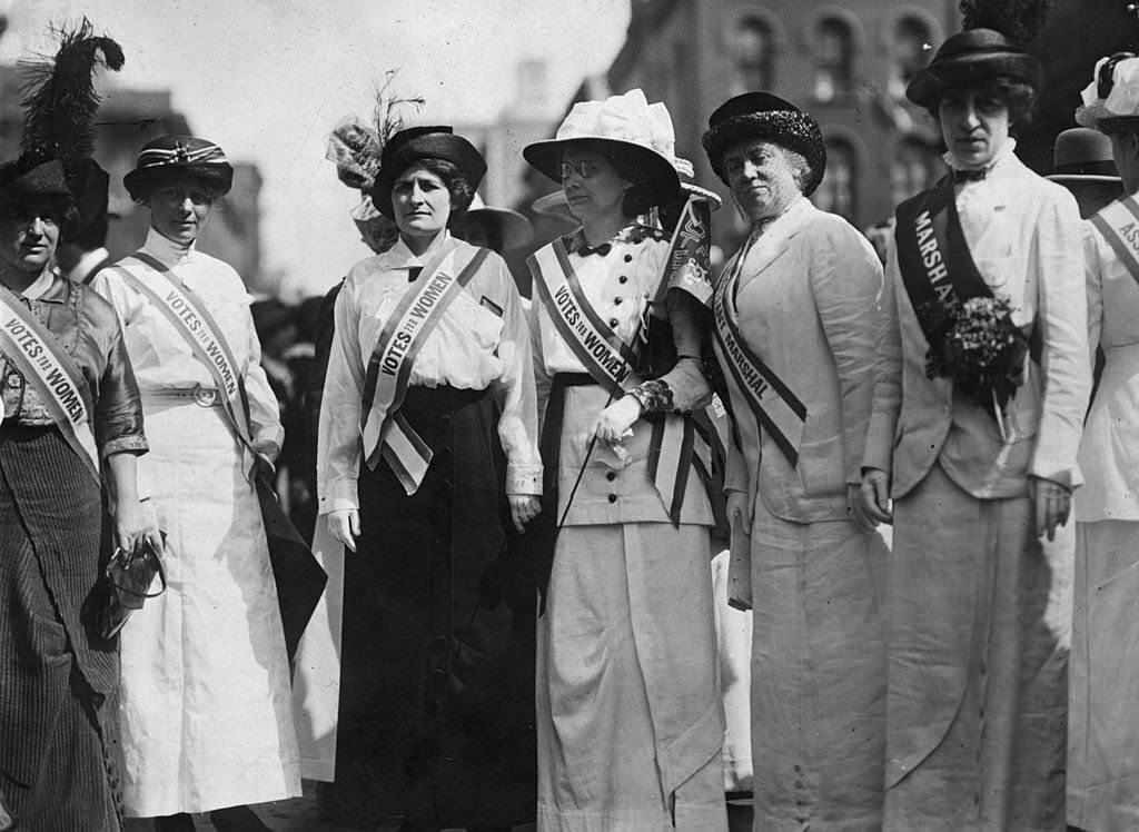 #55 Literary Suffragettes, 1913.