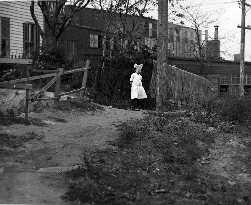 #146 Girl on Path, 1907