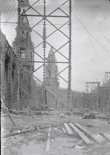 #201 Close Up of World’s Fair Construction, 1902