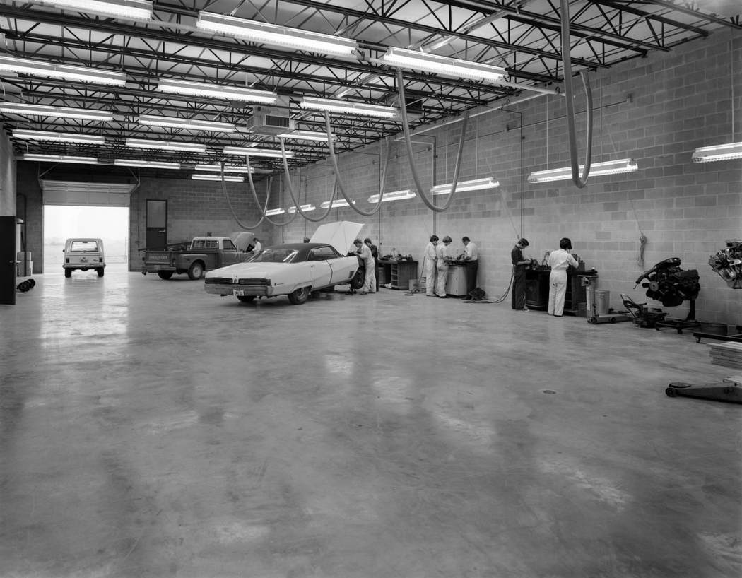 #49 Mechanics Working in a Garage, 1975