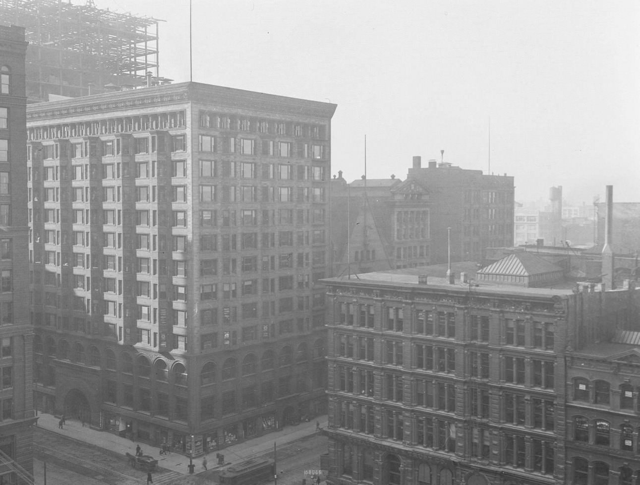 #116 LaSalle Street, between Washington and Randolph Streets, Chicago, Illinois, 1915.