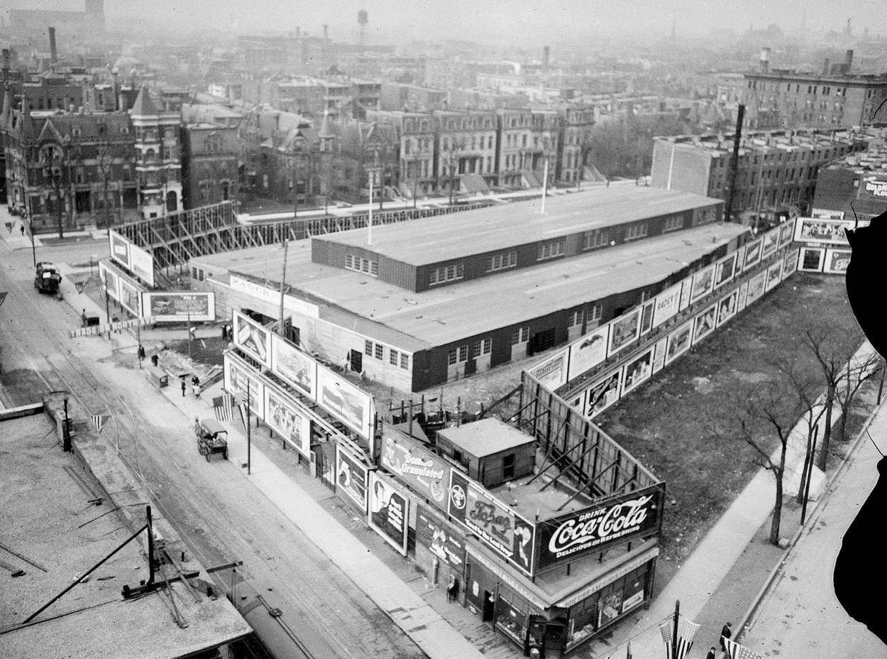 #84 The new Moody Tabernacle at North Avenue and North Clark Street in the Lincoln Park community area, Chicago, Illinois, 1916.
