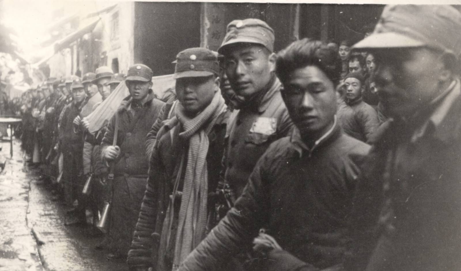 #124 Guerrillas of the Hanchuan District self Defense Corps in the enemy rear northwest of Hankow (Hankou). 1937-1940