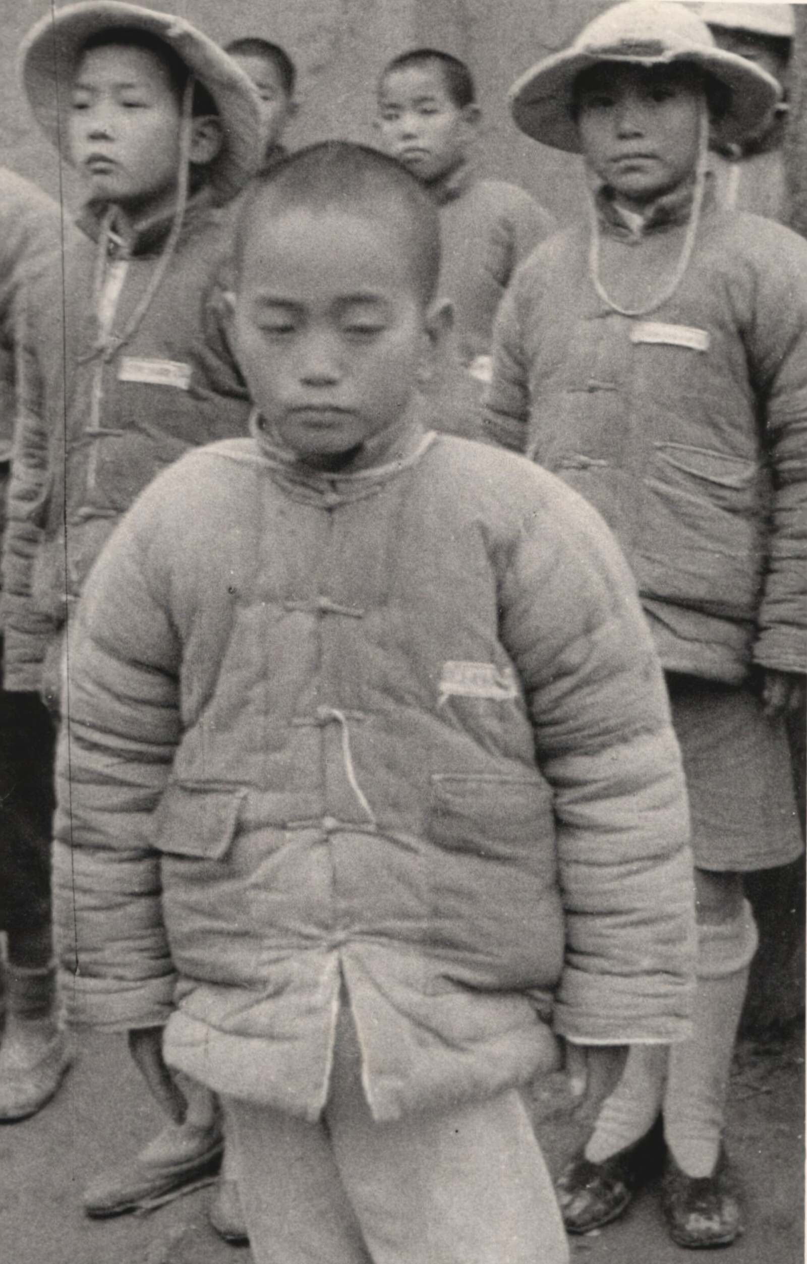#139 Under-nourished war-orphans in the Government orphanage at Kioshan (Qiaoshan) Honan (He’nan) Province. 1937-1940