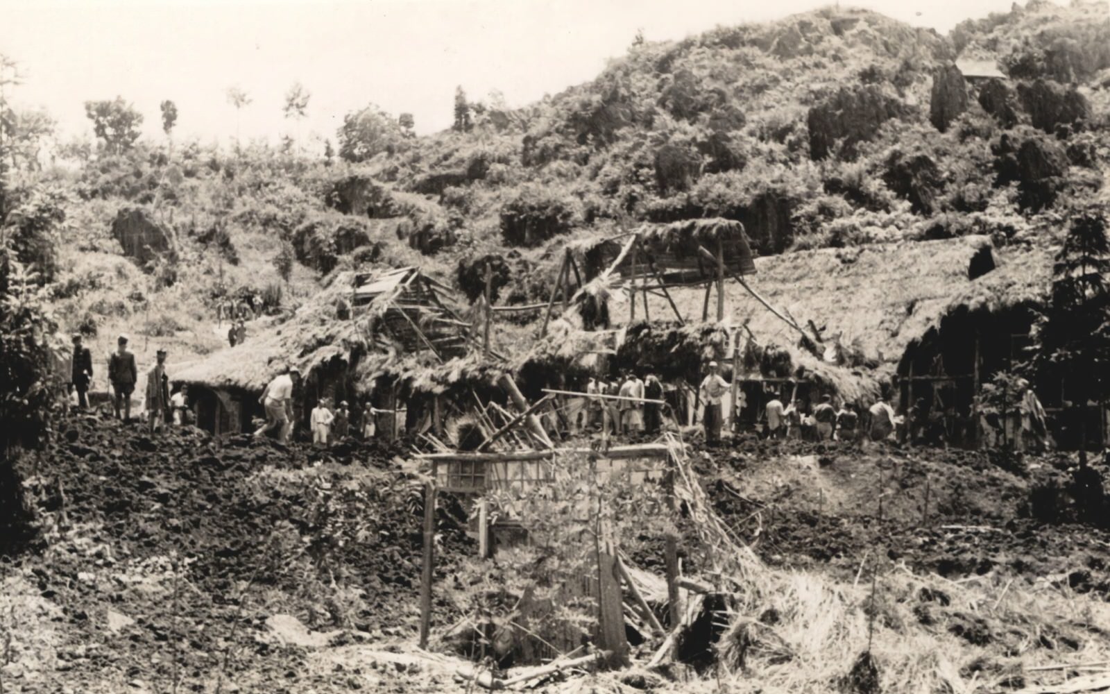 #16 The Japanese planes left the Red Cross Training Hospital in this condition. 1937-1940