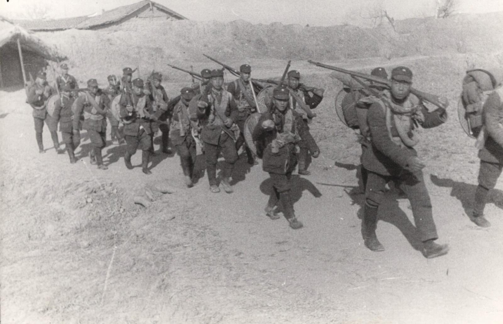 #81 Army moveing up to the front, 1937-1940