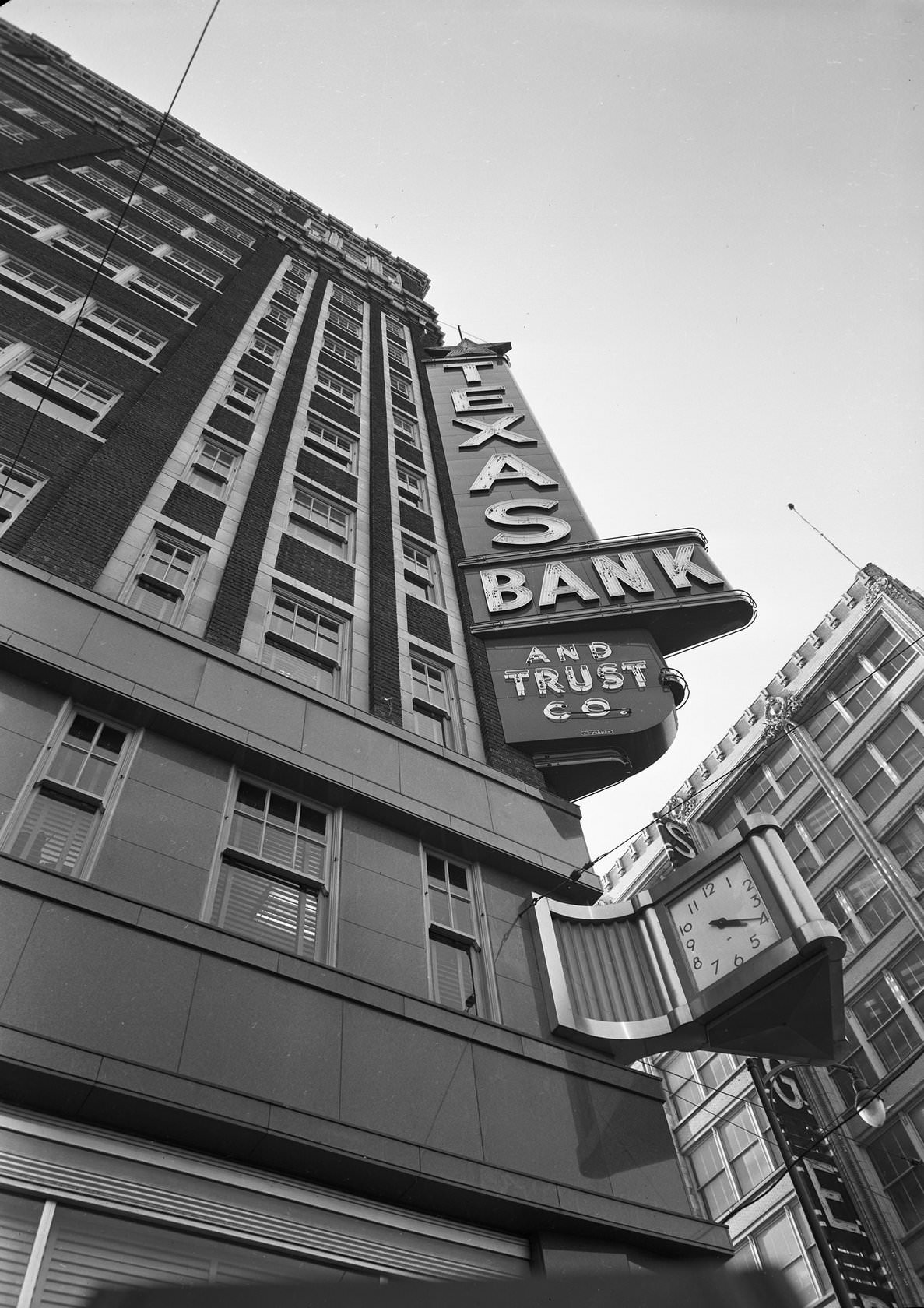 #7 Texas Bank and Trust Company building, downtown Dallas, 1952