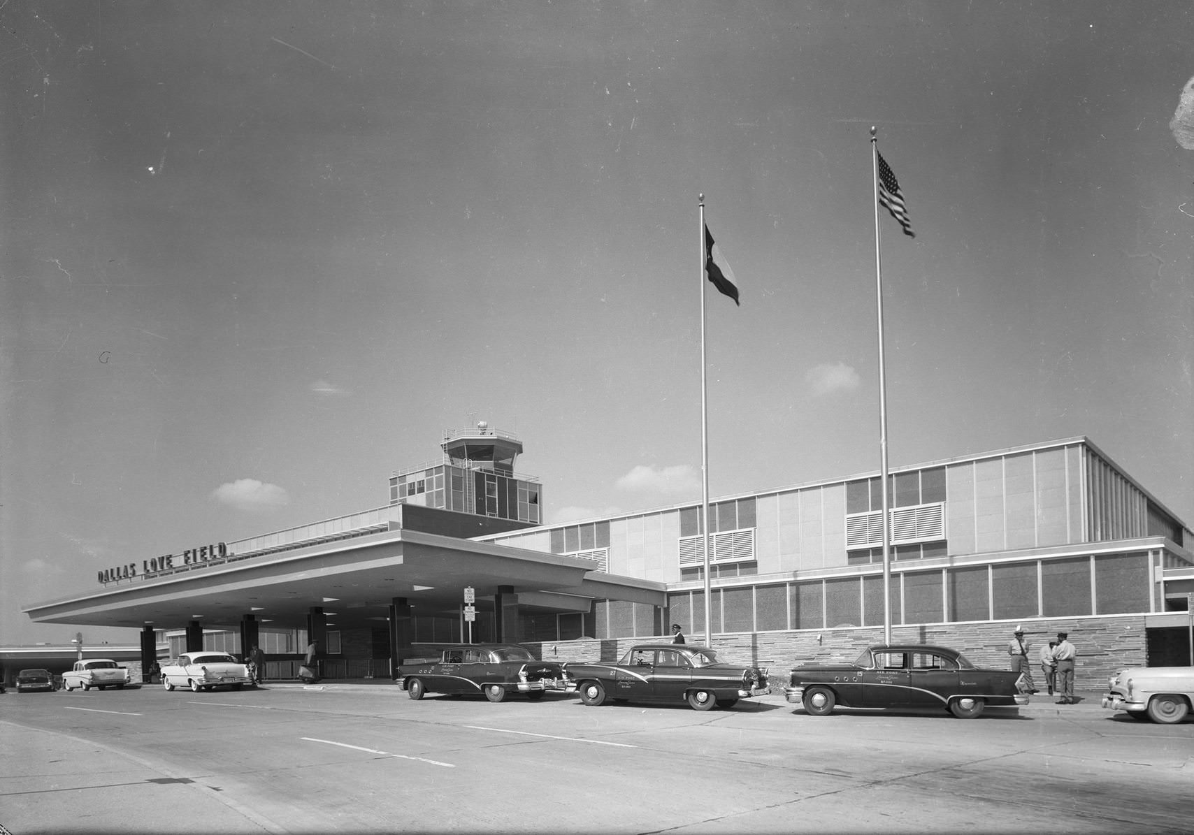 #123 Love Field, exterior, Dallas, Texas, 1958