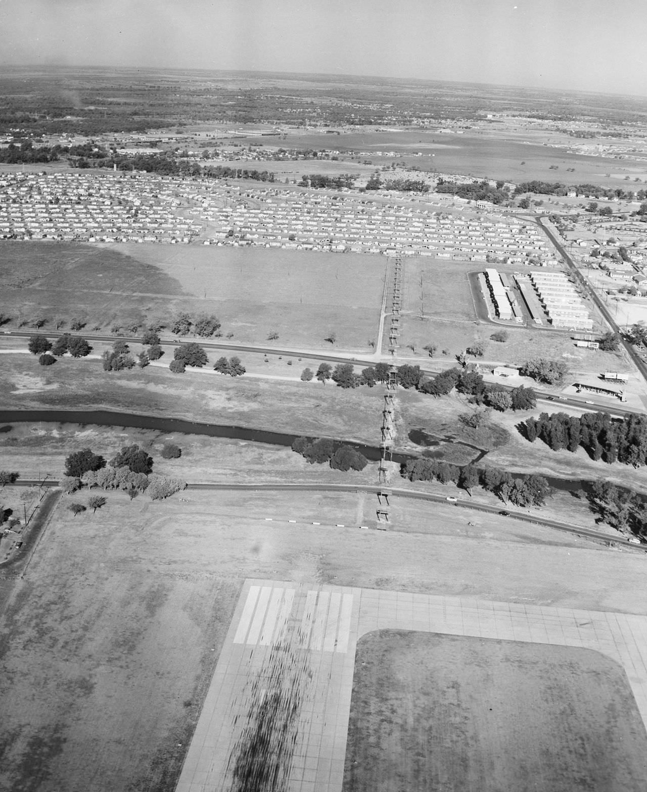 #124 Dallas Love Field, Dallas, Texas, 1955
