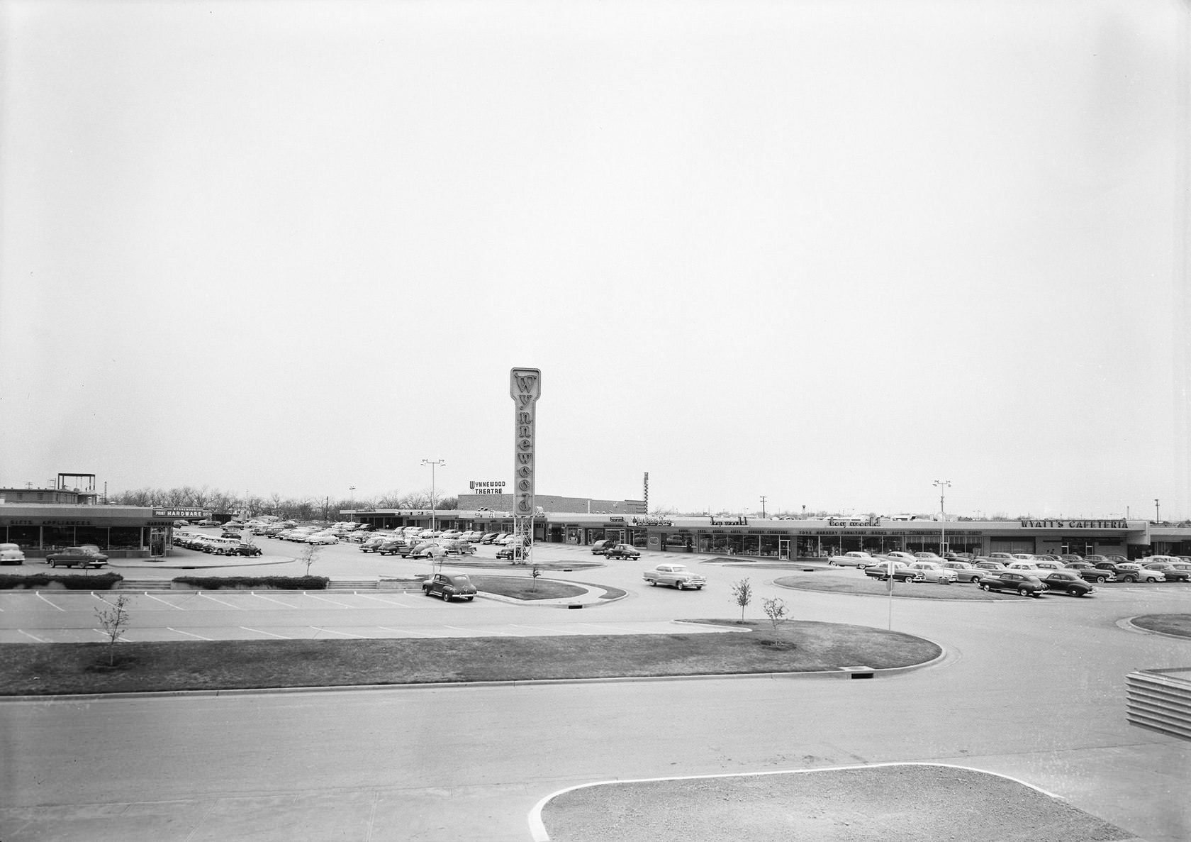 #132 Wynnewood Village, Oak Cliff area, Dallas, Texas, 1954