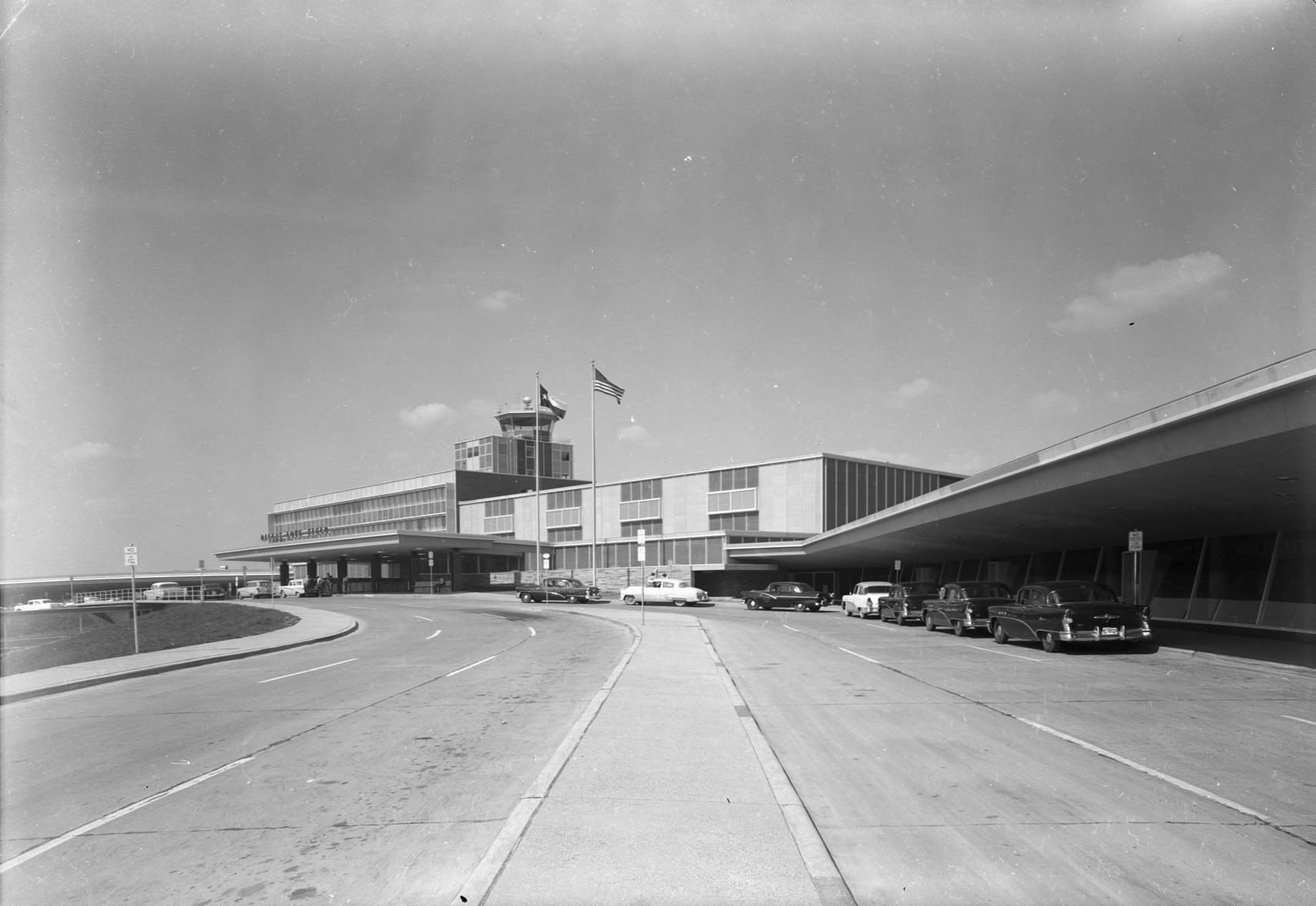 #136 Love Field, exterior, Dallas, Texas, 1958