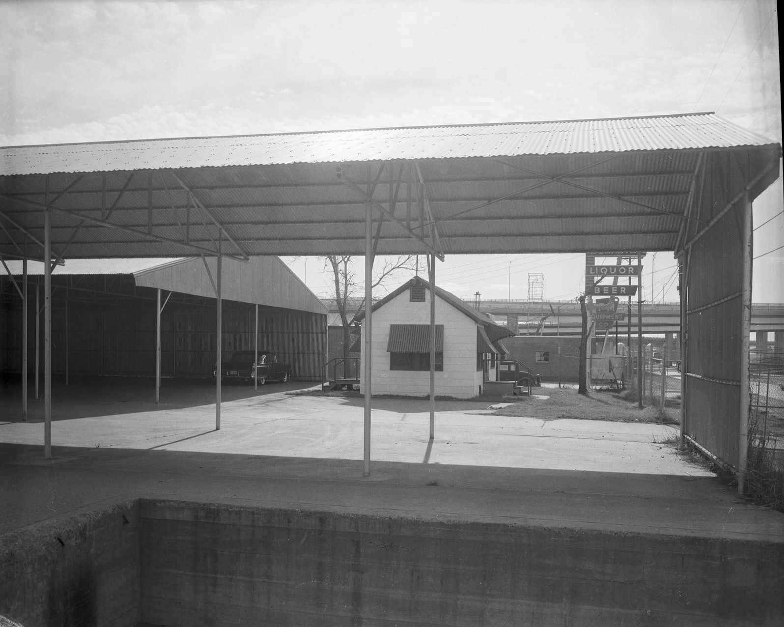 #178 Shed building, Industrial Boulevard, Dallas, Texas, 1958