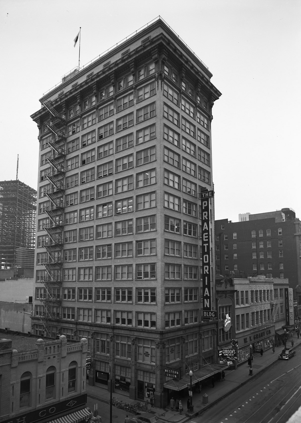 #188 Praetorian Building, downtown Dallas, Texas, 1953