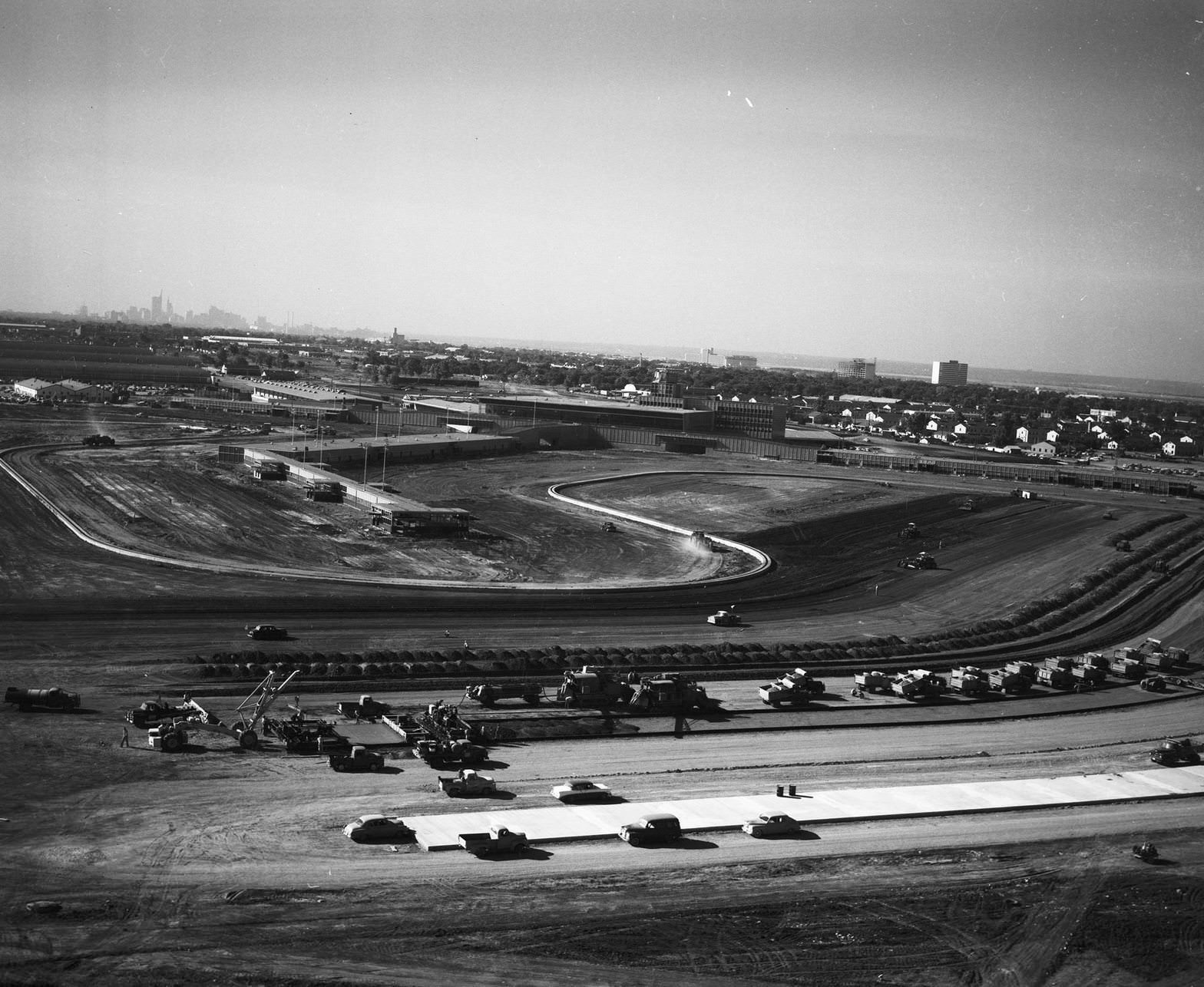 #220 Dallas Love Field under construction, Dallas, 1950