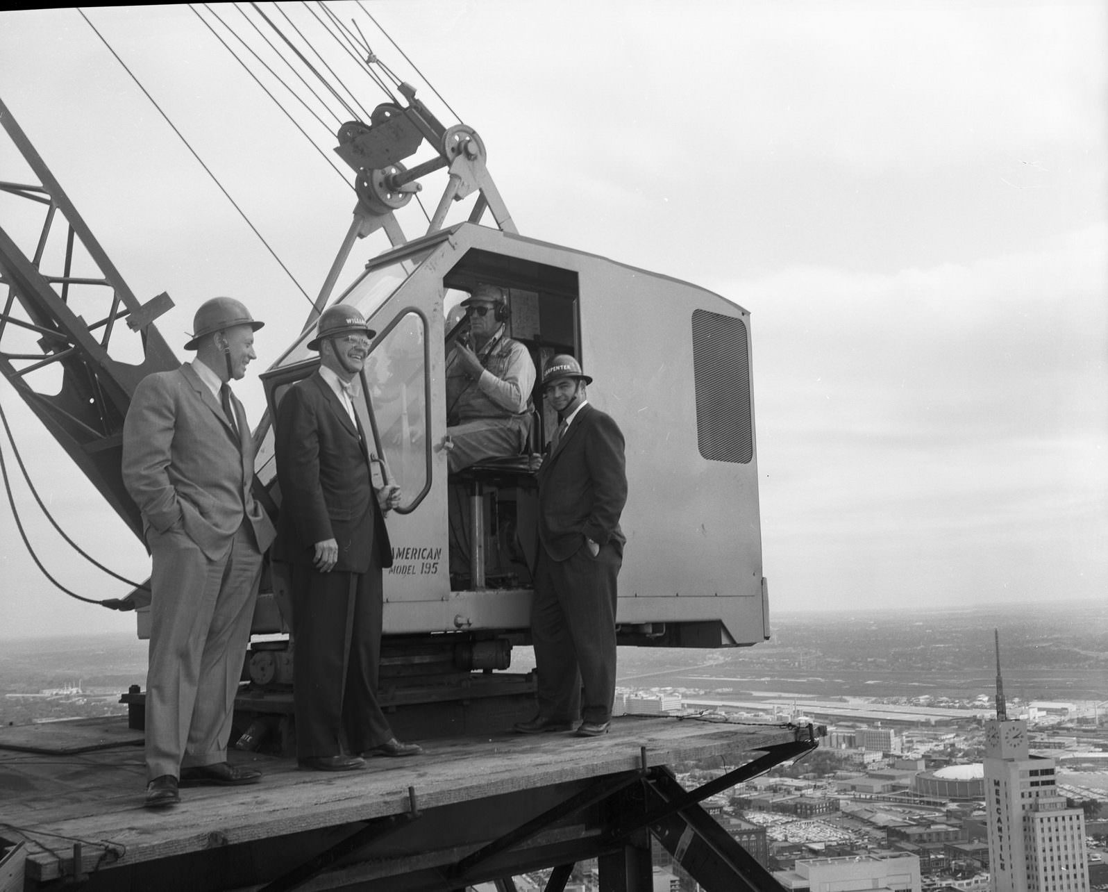 #30 Building under construction, downtown Dallas, 1950