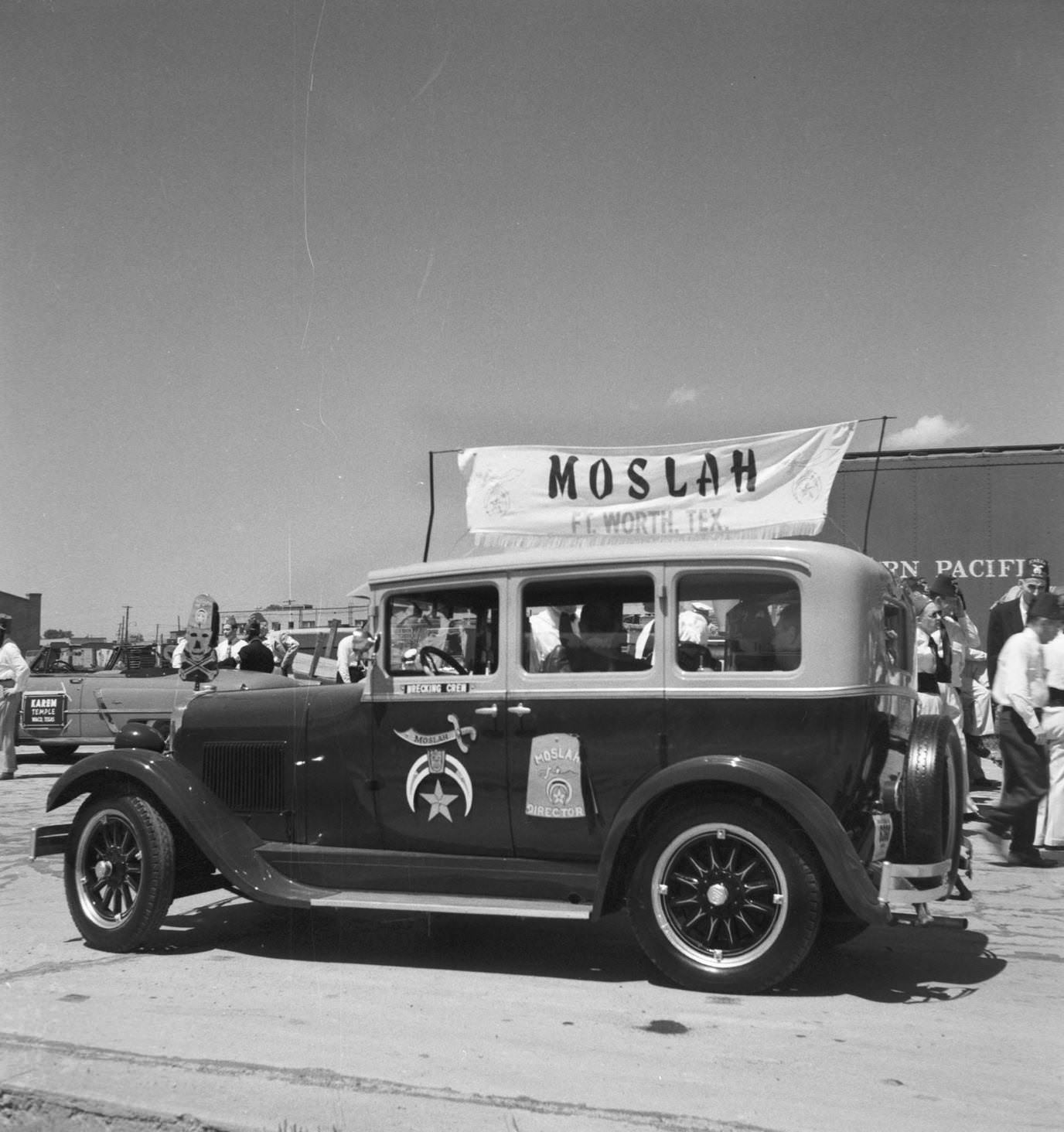 #52 Parade at All State Shriners meeting in Dallas, 1954