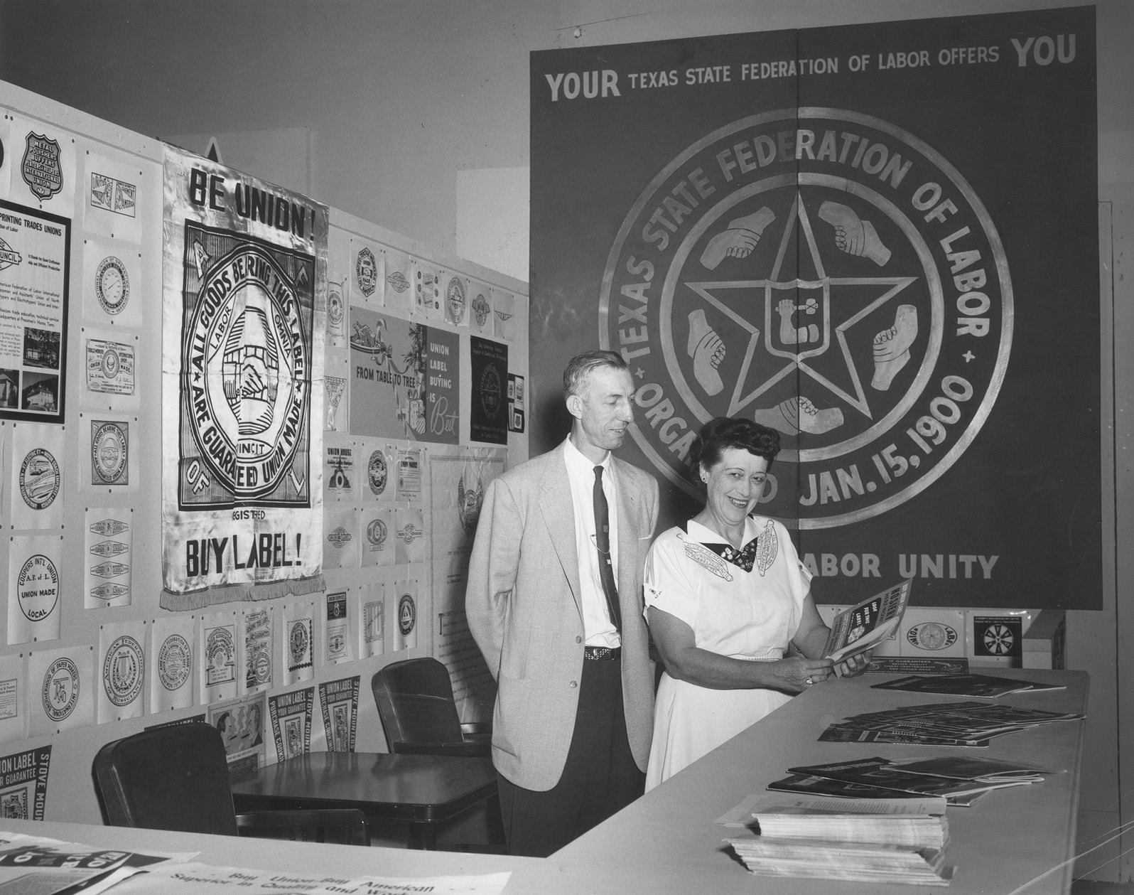 #59 John “Preacher” Hays and an Unidentified Woman, 1954