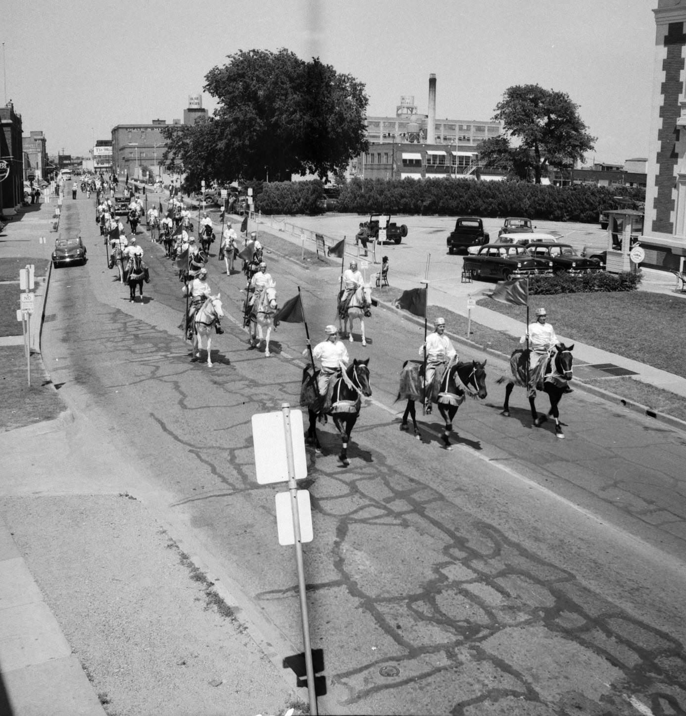 #60 Parade at All State Shriners meeting in Dallas, 1954