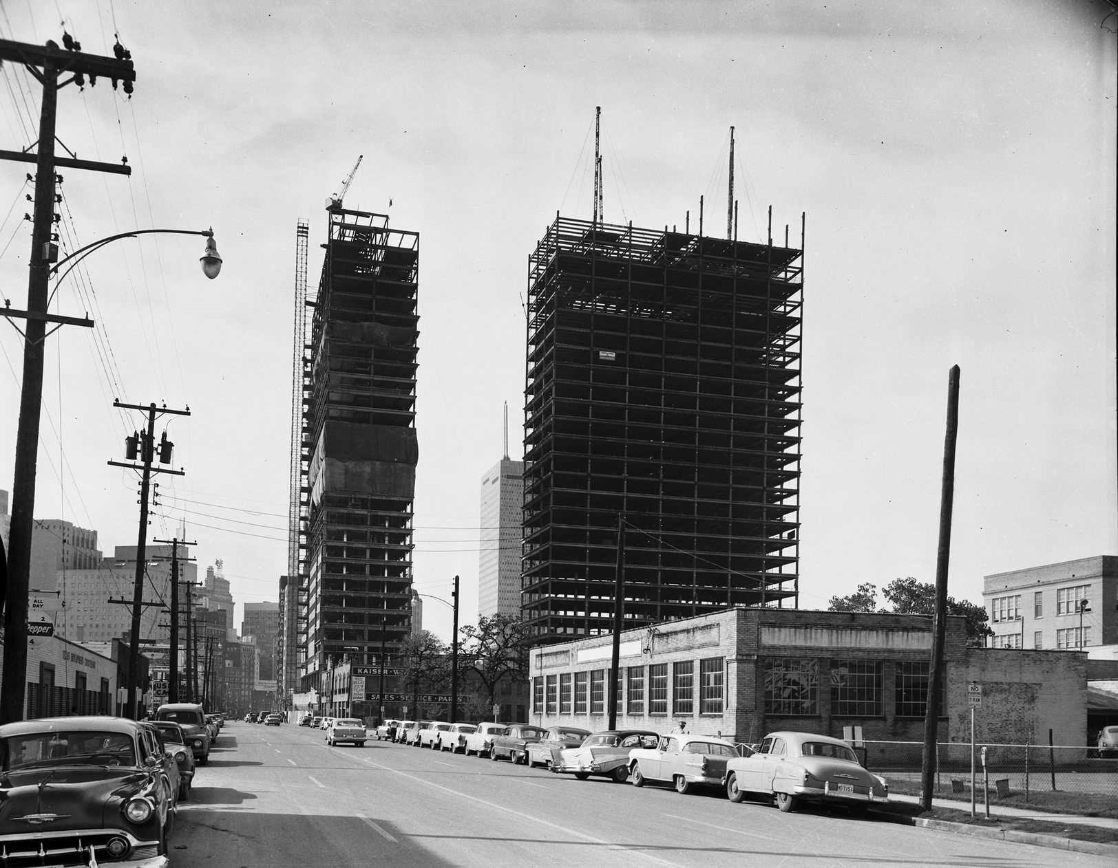 #78 Southland Center under construction, 1957