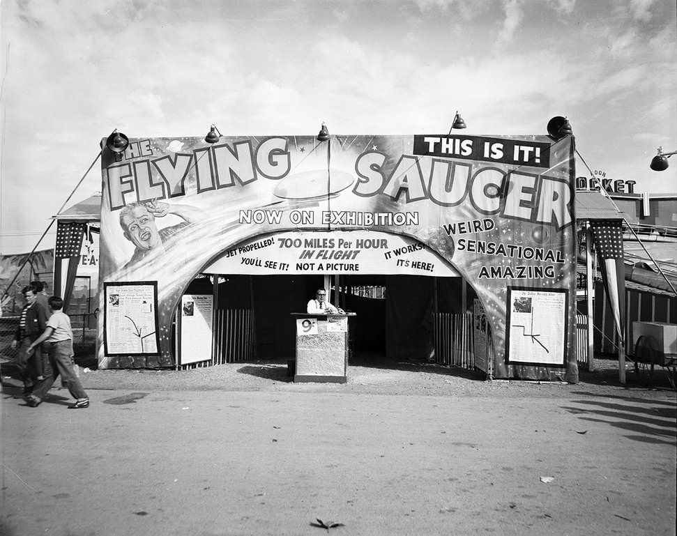 #14 State Fair of Texas show “The Flying Saucer”, 1950