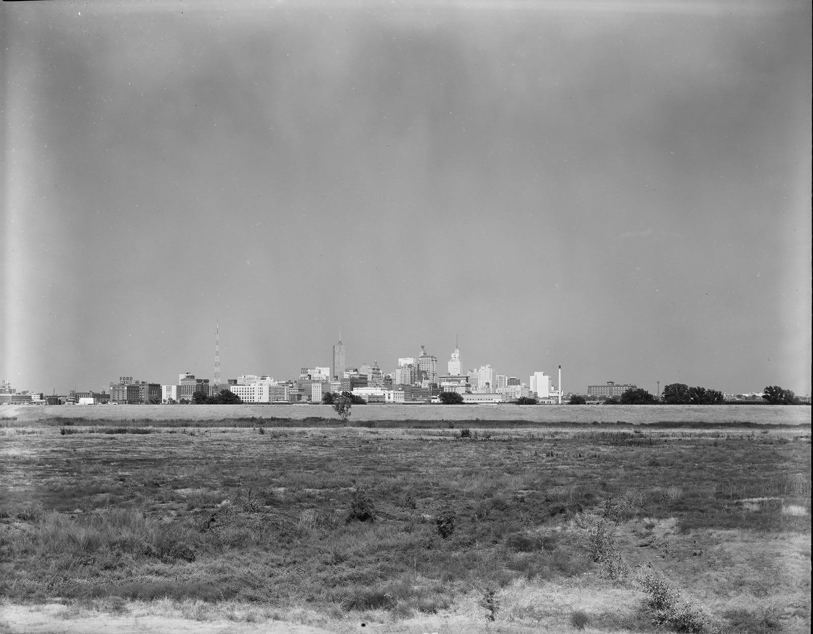 #90 Skyline of Dallas,Texas, 1955