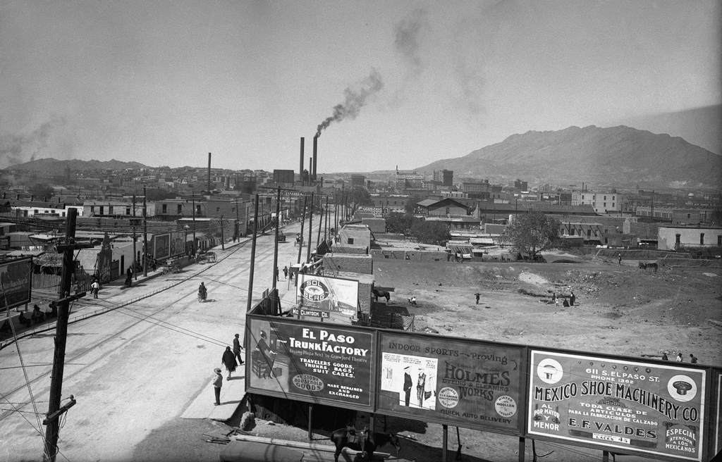 #9 Mexican Quarter of El Paso, 1900s