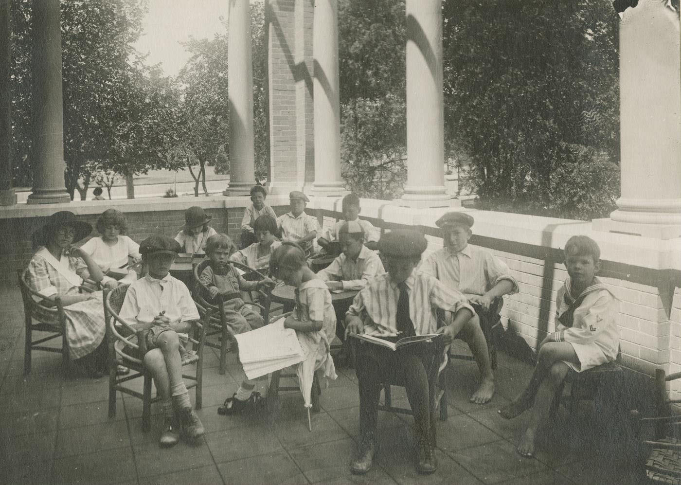 #51 Carnegie Library Children’s Patio, 1904