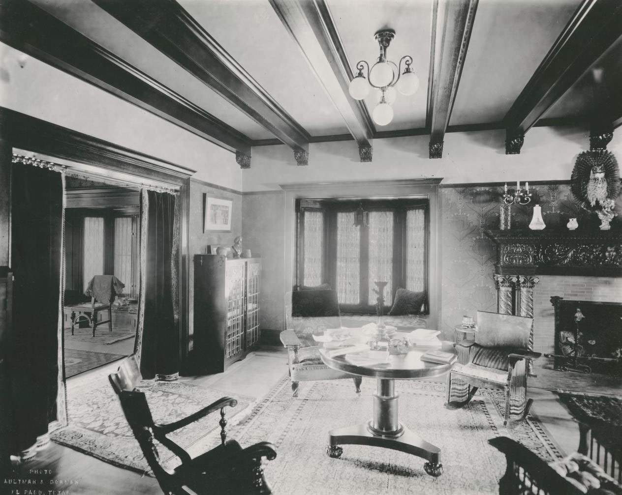 #60 Nesom House Interior, 1903