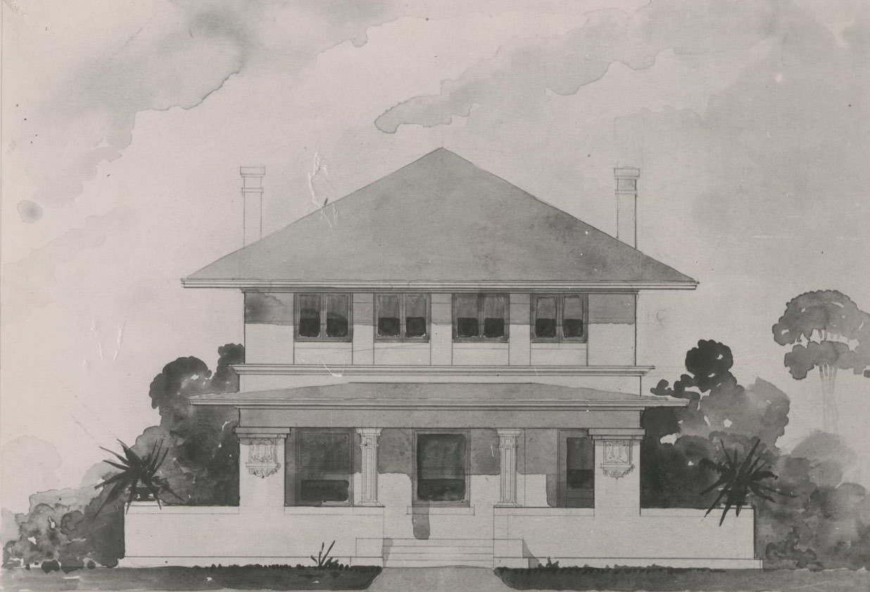#67 A Residence for Mr. J. E. Nagley, 1903
