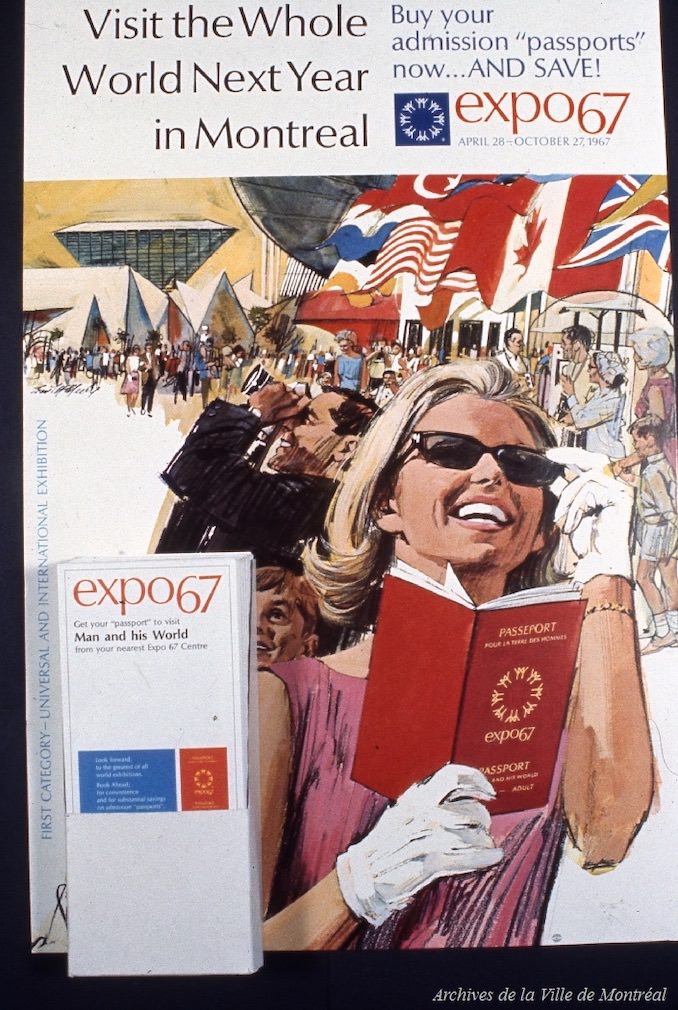 #20 Slideshow on the advertising promotion of Expo 67.