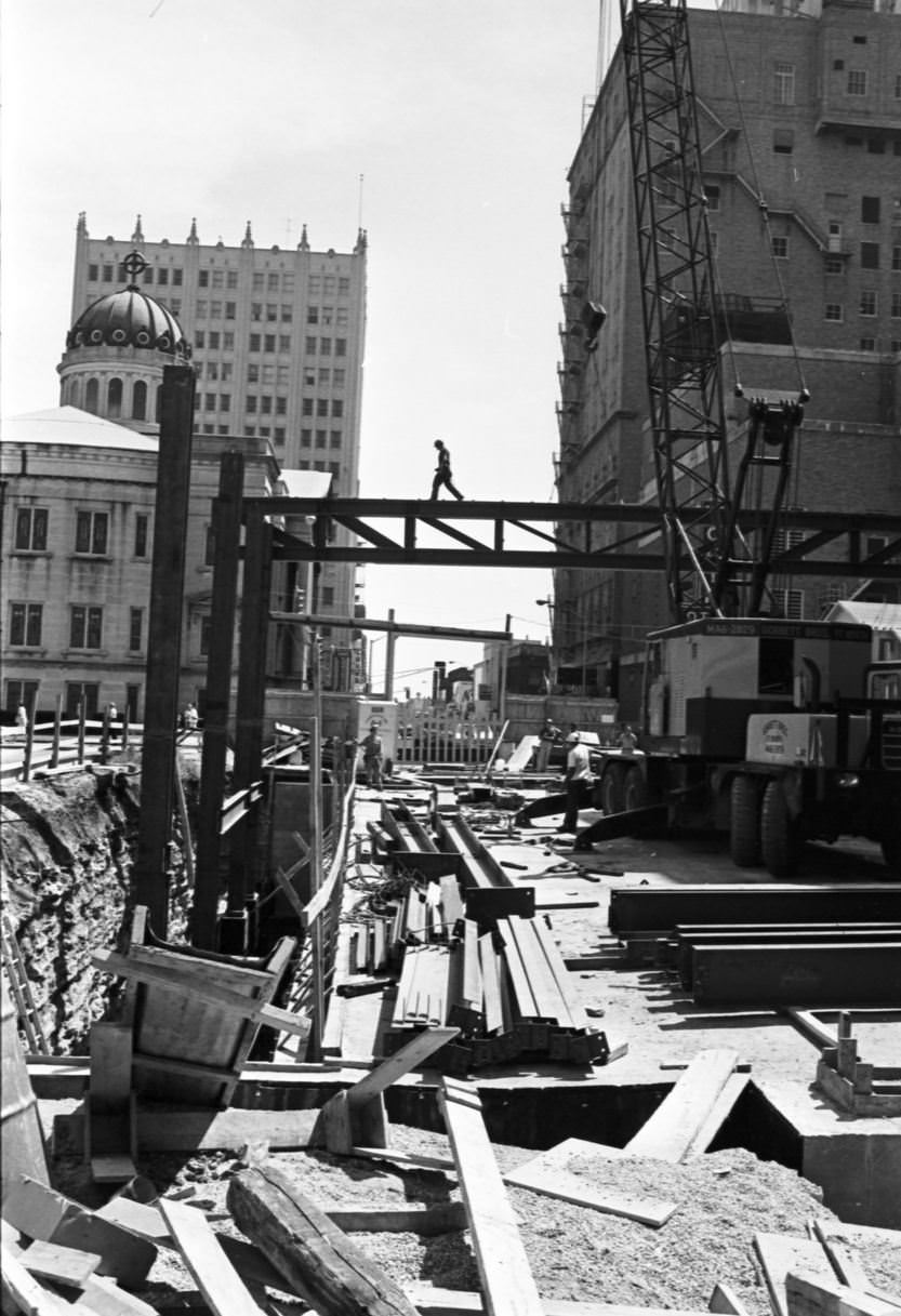 #12 Construction at Sixth Street, 1967