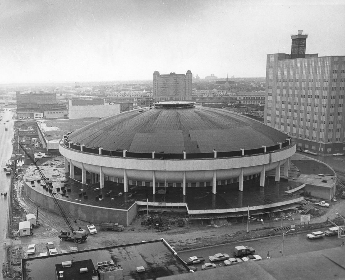#18 Tarrant County Convention Center construction, 1968