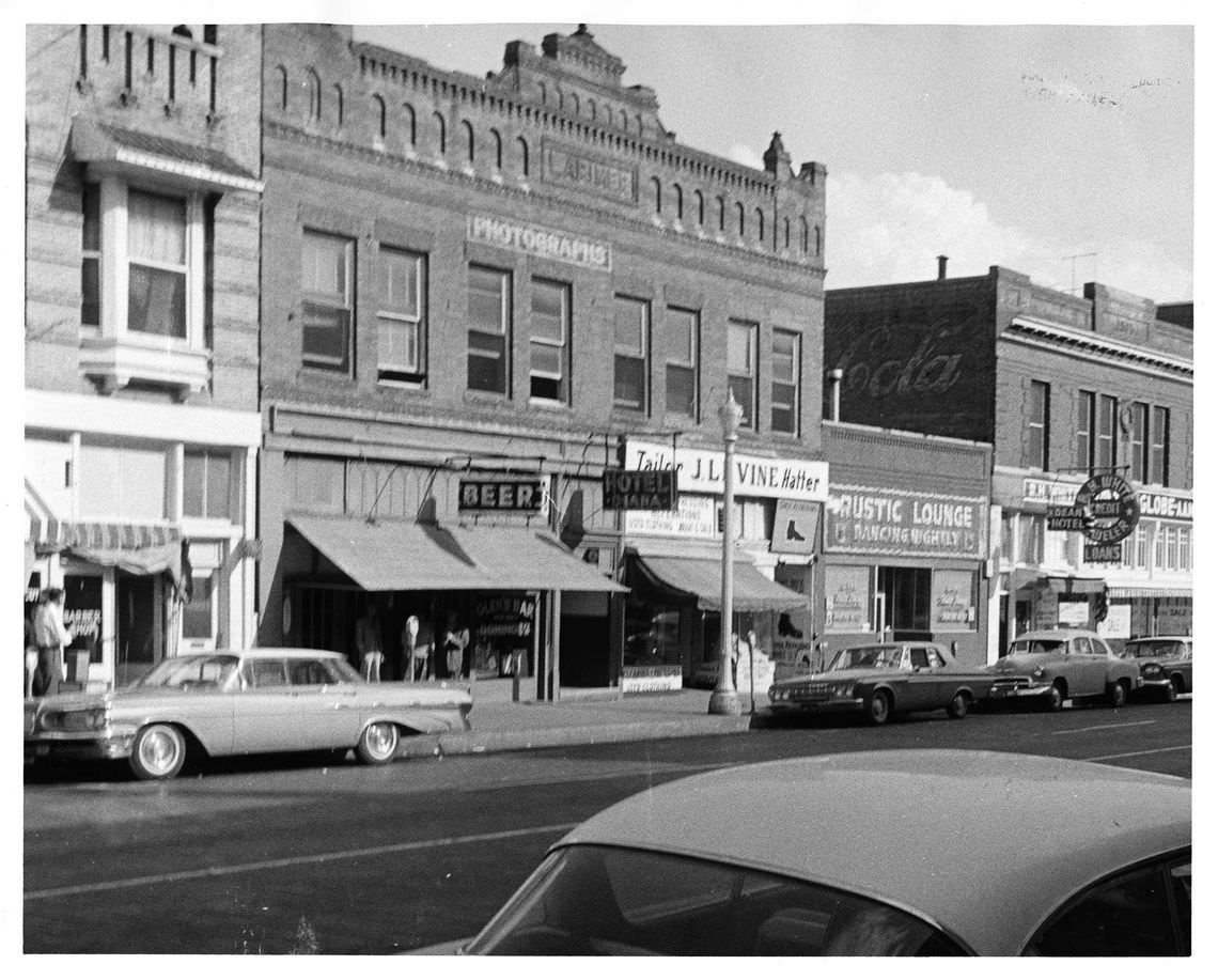#82 Buildings to be demolished for Tarrant County Convention Center construction, 1968
