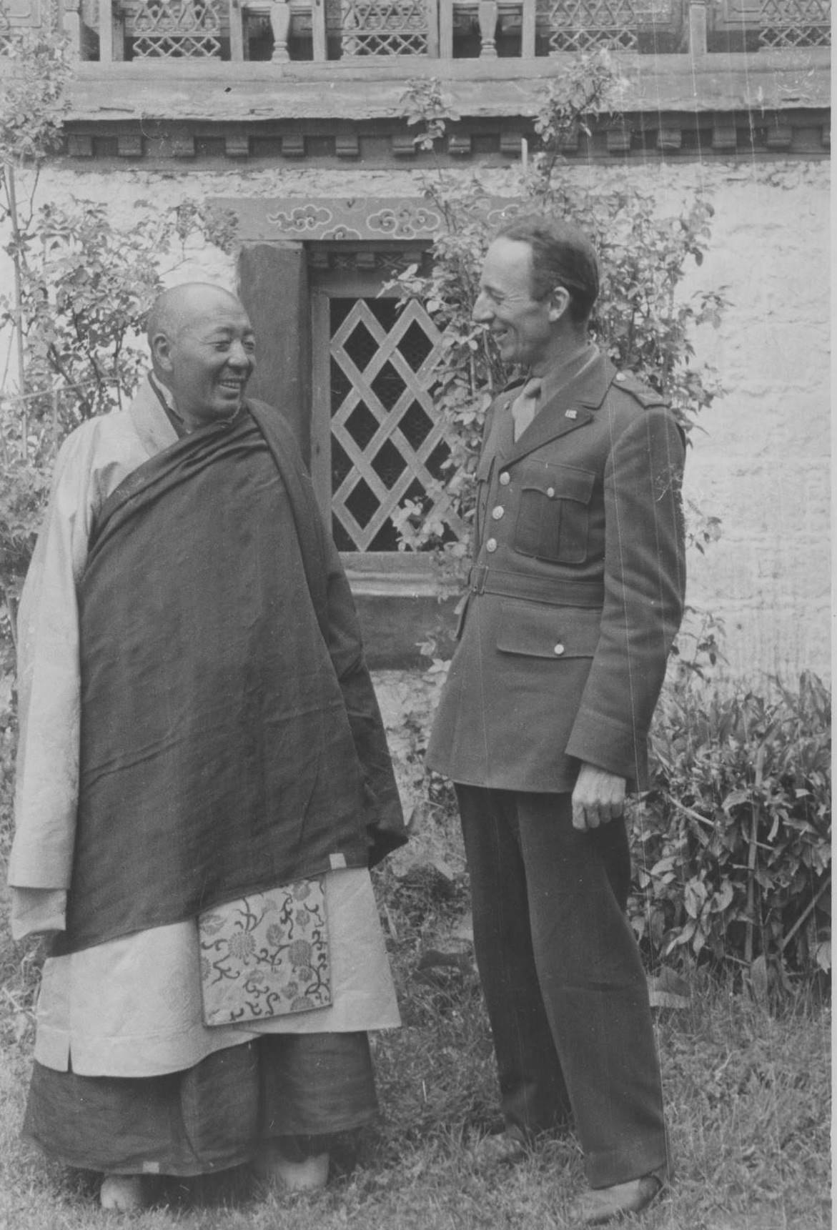 #10 The State Oracle of Tibet With A. T. Steele, Lhasa, 1944