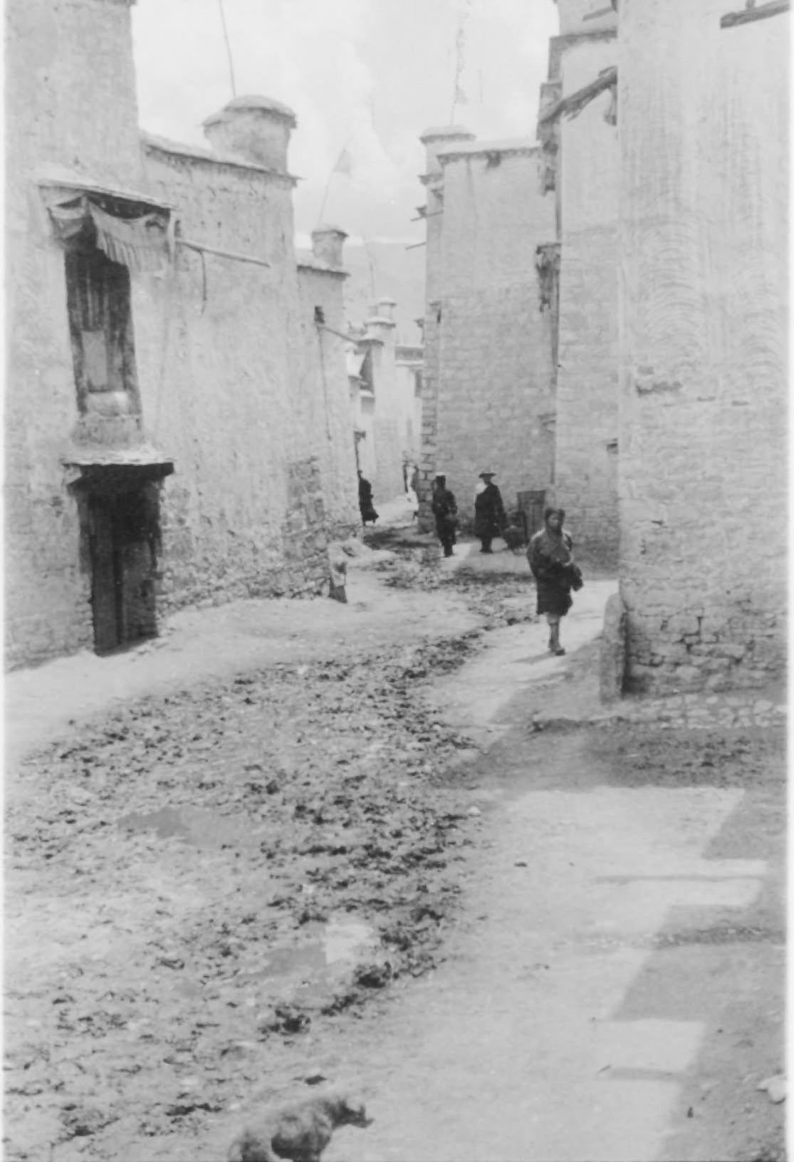#48 A Street in Lhasa, 1944