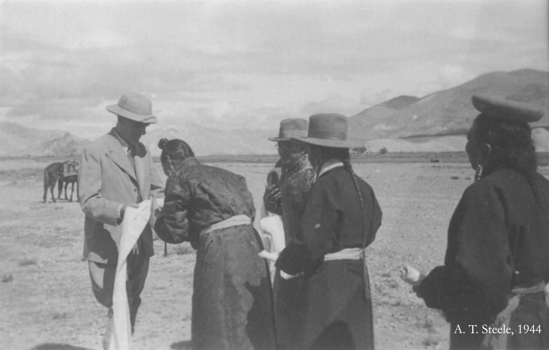 #69 Sir Basil Gould in Tibet, 1944