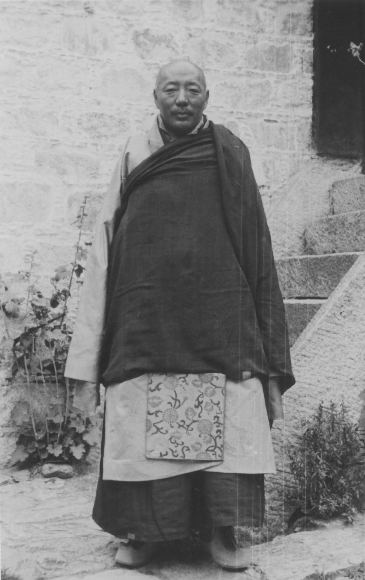 #9 The State Oracle of Tibet With A. T. Steele, Lhasa, 1944