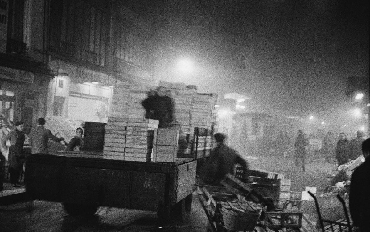 #6 Greengrocer in Les Halles, 1950