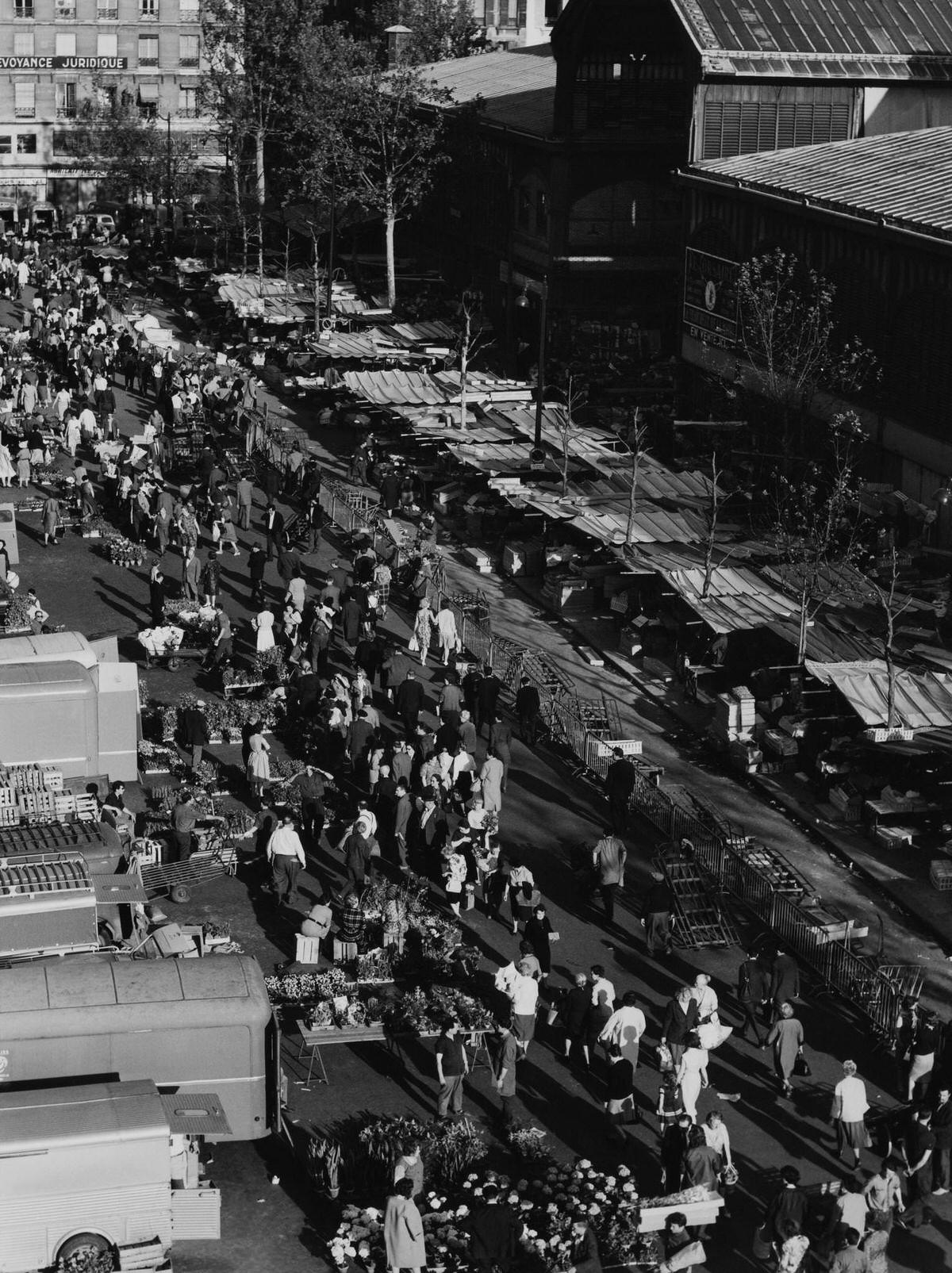 #28 The Traditional Market, Les Halles, 1960s