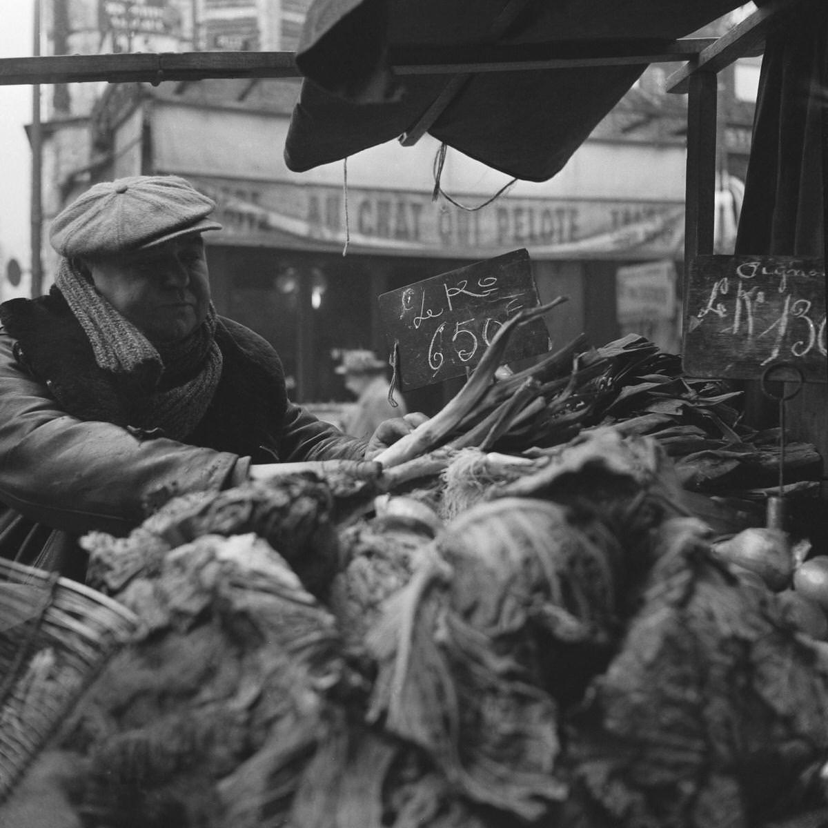 #36 Greengrocers, Les Halles, 1956