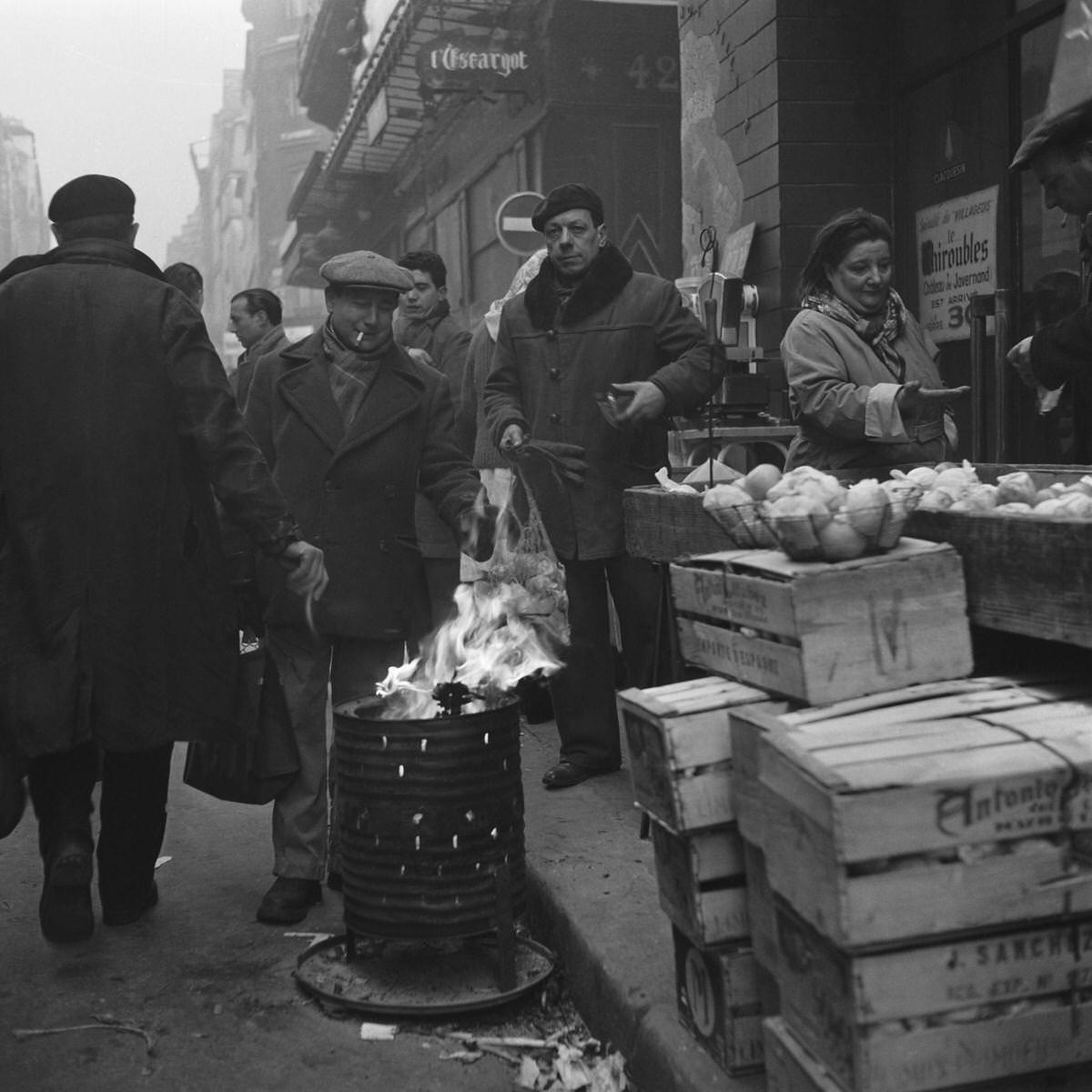 #39 Greengrocers, Les Halles, 1956