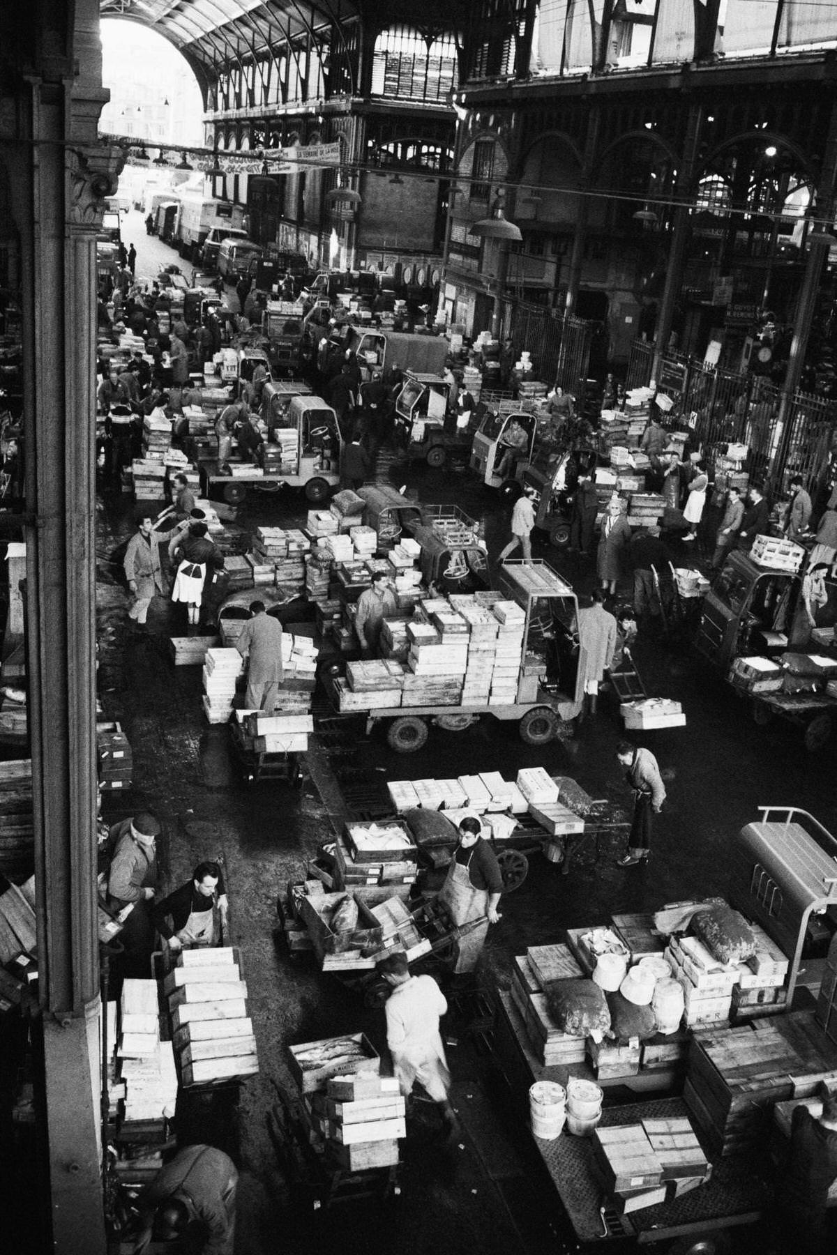 #52 Les Halles of Paris, 1950s