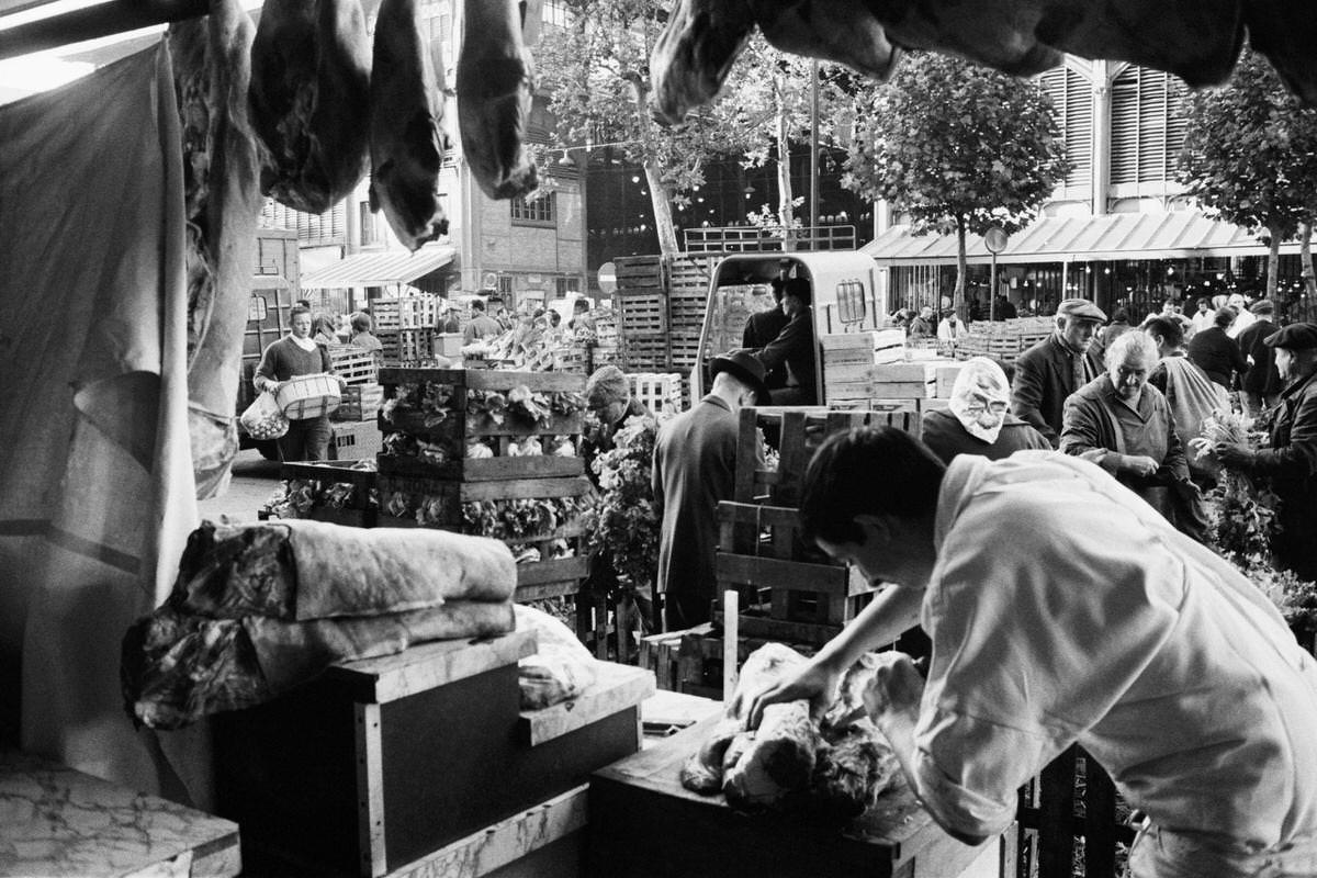 #53 Les Halles of Paris, 1950s