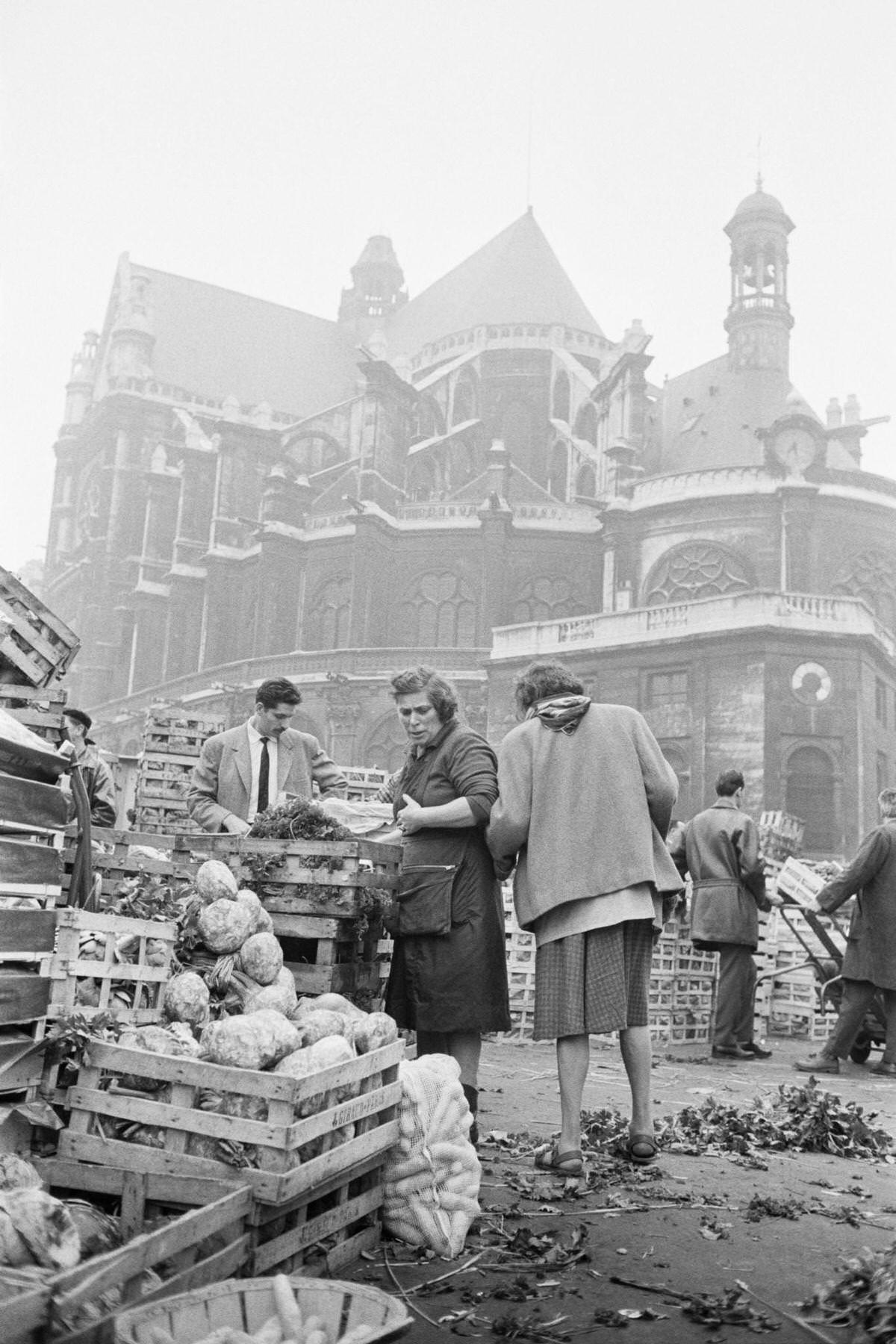 #56 Les Halles of Paris, 1950s