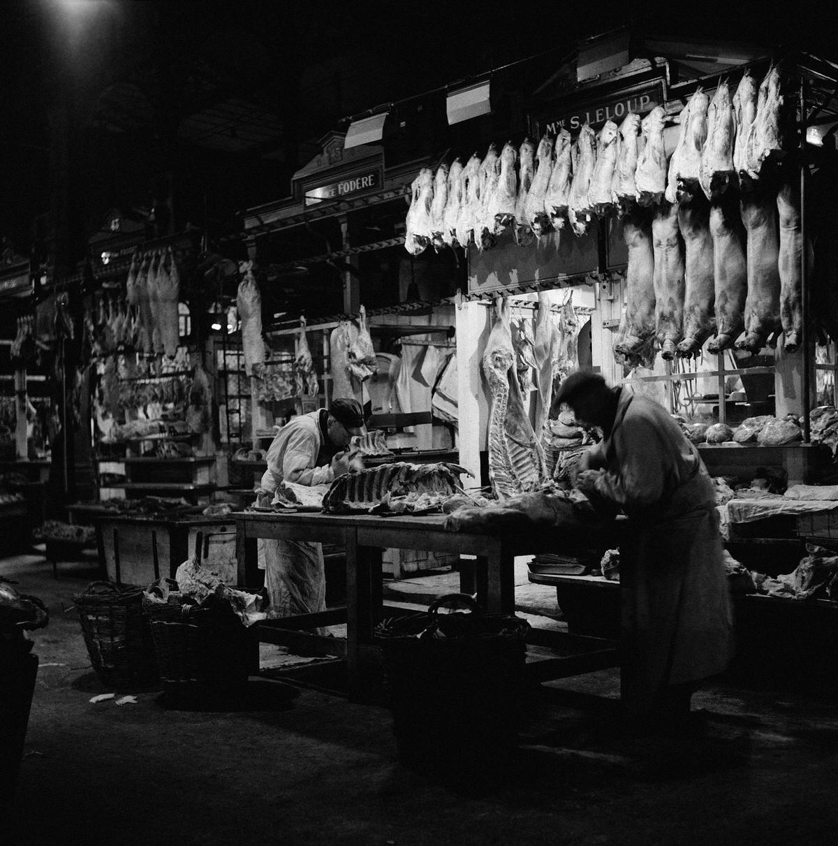 #83 Market of Les Halles in Paris, 1962